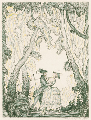 Lot 3444, Auction  109, Hammerstein, Hans von und Steiner-Prag, Hugo - Illustr., Schloss Rendezvous