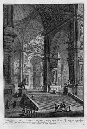 Lot 5306, Auction  109, Piranesi, Giovanni Battista, Prima parte di architetture e propsettive