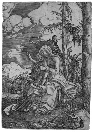Lot 5441, Auction  109, Altdorfer, Albrecht, Die Jungfrau mit dem segnenden Kind in der Landschaft