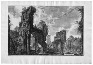 Lot 5611, Auction  109, Piranesi, Giovanni Battista, Rovine del Sisto o sia della gran sala delle Terme Antoniane