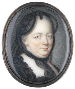 Lot 6256, Auction  109, Ducreux, Joseph - zugeschrieben, Bildnis der Maria Theresia mit Witwenschleier