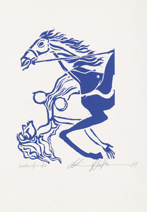 Lot 7196, Auction  109, Höckelmann, Antonius, Portraits, Akt und Pferde