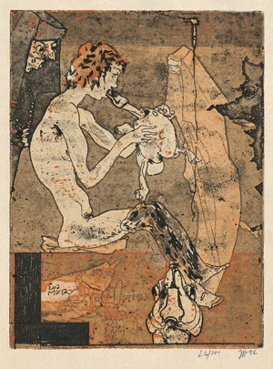 Lot 7220, Auction  109, Janssen, Horst, Eva Maria Lüpfert