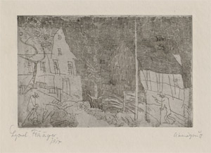 Lot 8060, Auction  109, Feininger, Lyonel, Abendgruß