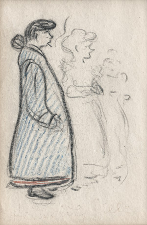 Lot 8285, Auction  109, Zille, Heinrich, Frau mit Zigarette