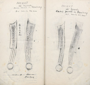 Lot 466, Auction  110, Yingbi hanyu, 2 Abriebalben chinesischer Münzen