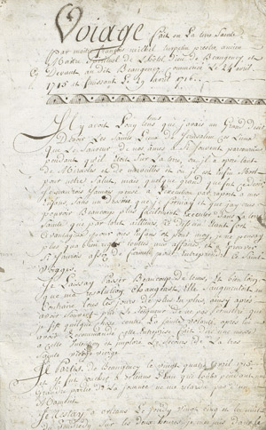 Lot 1018, Auction  110, Turpetin, François-Michel, Voyage fait en la Terre Sainte par maître 