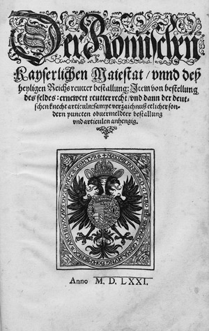 Lot 1070, Auction  110, Abschied, t der Roemischen Kayserlichen Maiestat