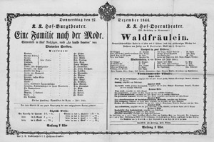 Lot 2064, Auction  110, Romantisches Ballet, Konvolut von ca. 25 originalen Theater- und Veranstaltungsprogrammen, Wien