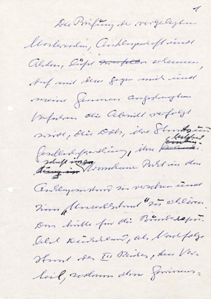 Lot 2410, Auction  110, Honecker, Erich, Manuskript der Verteidigungsrede 1992