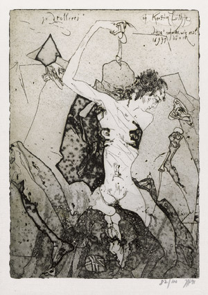 Lot 3243, Auction  110, Janssen, Horst, Drollerei