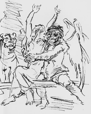 Lot 3284, Auction  110, Egk, Werner und Kokoschka, Oskar - Illustr., Irische Legende. Text zu einer Oper