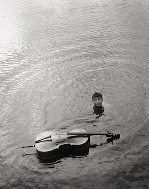 Lot 4143, Auction  110, Doisneau, Robert, Maurice Baquet with his cello