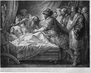 Lot 5265, Auction  110, Cades, Giuseppe, Allegorie der Malerei (Der Tod des Leonardo Da Vinci)