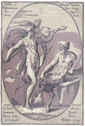 Lot 5332, Auction  110, Zanetti, Antonio Maria, Apoll und Marsyas