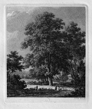 Lot 5406, Auction  110, Veith, Johann Philipp, Partien aus der Umgebung von Dresden und Ruinen bei Rom