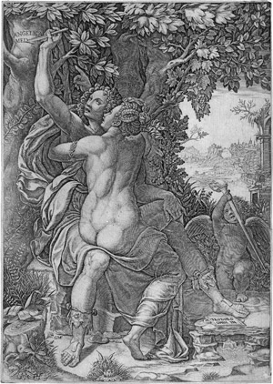 Lot 5505, Auction  110, Ghisi, Giorgio, Angelica und Medoro