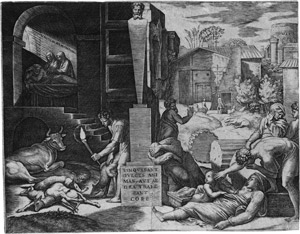 Lot 5619, Auction  110, Raimondi, Marcantonio, Il Morbetto - Die phrygische Pest