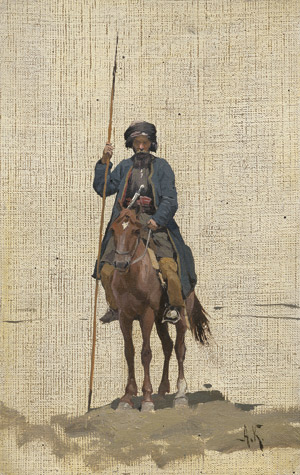Lot 6127, Auction  110, Kiwschenko, Aleksei Danilowitsch, Kaukasischer Reiter