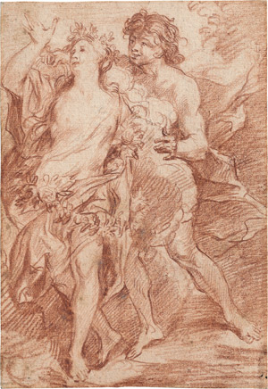 Lot 6434, Auction  110, Französisch, 17. Jh. Apoll und Daphne