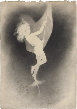 Lot 6689, Auction  110, Fidus, Knabe auf einer Löwenzahnblüte