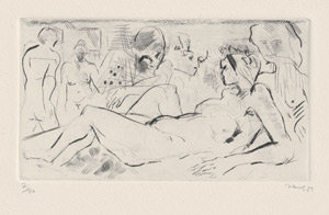 Lot 3307, Auction  111, Kukutz, M., Sechs Kaltnadelradierungen