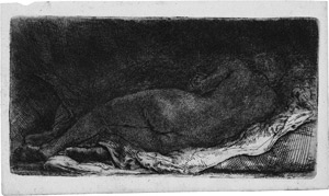 Lot 5179, Auction  111, Rembrandt Harmensz. van Rijn, La négresse couchée