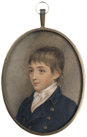 Lot 6861, Auction  111, Smart junior, John, Bildnis eines Jungen im Dreiviertelprofil nach links