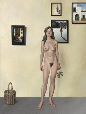 Lot 8106, Auction  111, Capuletti, José Manuel, Iris vor den Gemälden