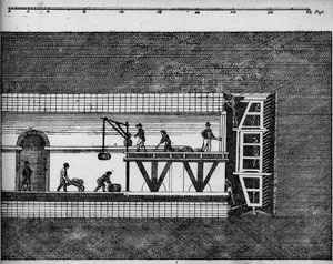 Lot 280, Auction  112, Zeichnungen und Notizen, von den Arbeiten an dem Gange unter der Themse