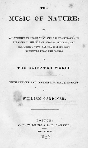 Lot 348, Auction  112, Gardiner, William, The Music of Nature