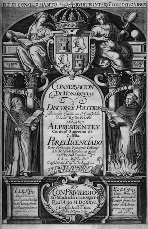 Lot 1858, Auction  112, Fernandez Navarrete, Pedro, Conservación de monarquias