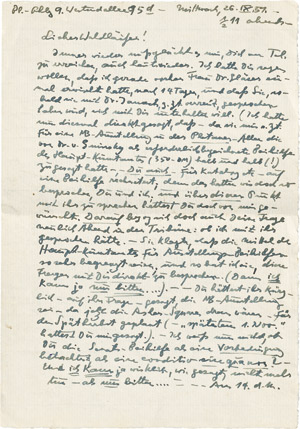 Lot 2662, Auction  112, Behmer, Marcus, Konvolut Briefe und Postkarten 1951