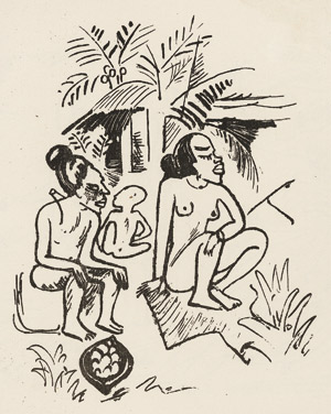 Lot 3432, Auction  112, Pechstein, Max, Reisebilder. Italien - Südsee.