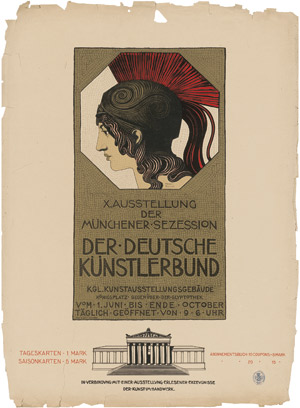 Los 3703 - Stuck, Franz von - X. Ausstellung der Münchener Sezession - 0 - thumb