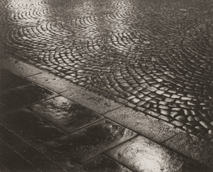 Lot 4237, Auction  112, Lufft, Peter, Wet cobblestones and pavement