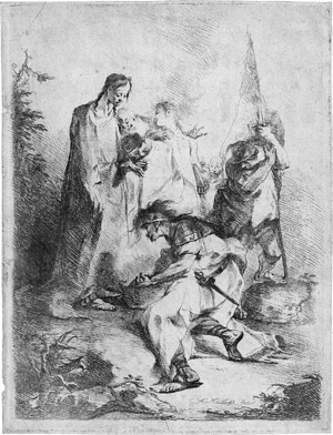 Lot 5320, Auction  112, Maulbertsch, Franz Anton, Christus und der Hauptmann von Kapernaum