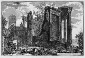 Lot 5341, Auction  112, Piranesi, Giovanni Battista, Altra veduta del Tempio della Sibilla in Tivoli