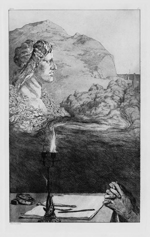 Lot 5457, Auction  112, Klinger, Max, Malerische Zueignung (Anrufung)