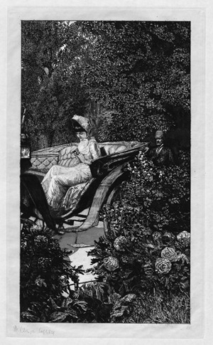 Lot 5460, Auction  112, Klinger, Max, Eine Liebe: Erste Begegnung - Verworfene Platte