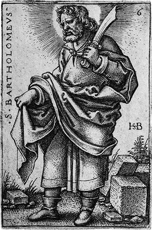 Lot 5491, Auction  112, Beham, Hans Sebald, Der Apostel Bartholomäus