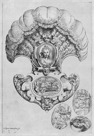 Lot 5512, Auction  112, Carracci, Agostino, Der Fächer