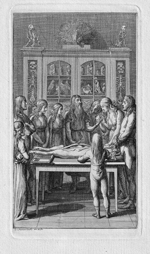 Lot 5515, Auction  112, Chodowiecki, Daniel, Die anatomische Lehranstalt