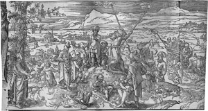 Lot 5518, Auction  112, Coecke van Aelst, Pieter, Zwei Blatt aus der Folge 'Die Sitten und Gebräuche der Türken'