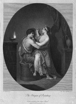 Lot 5523, Auction  112, Cunego, Domenico, The Origin of Painting