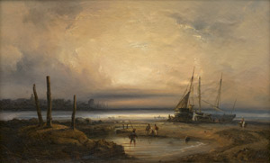 Lot 6119, Auction  112, Jugelet, Jean Marie Auguste, Abendstimmung an der Bretonischen Küste