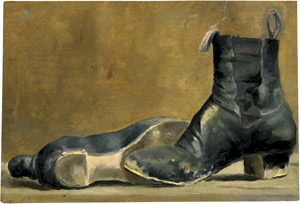 Lot 6213, Auction  112, Deutsch, um 1900. Lederne Damenstiefel