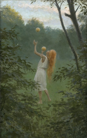 Lot 6246, Auction  112, Fidus, "Ballspielerin"