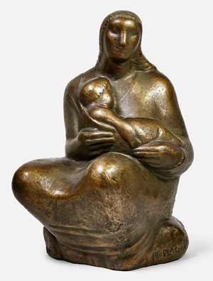Lot 7327, Auction  112, Placzek, Otto, Mutter mit Kind