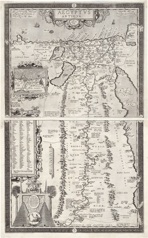Lot 40, Auction  113, Ortelius, Abraham, Aegyptus antiqua